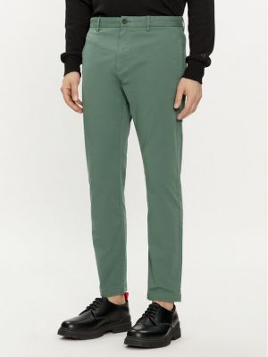 Pantaloni chino Hugo verde