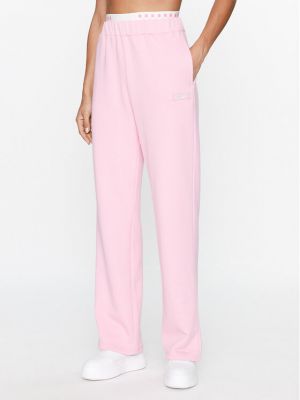 Pantaloni sport cu croială lejeră Ellesse roz