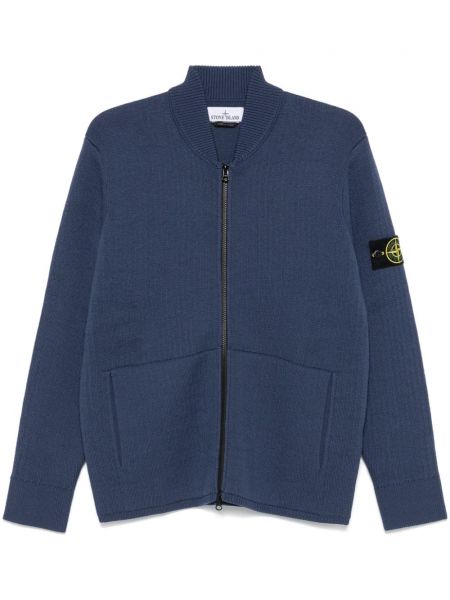 Pitkä villapaita Stone Island sininen