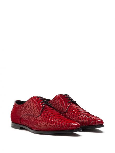 Zapatos derby Dolce & Gabbana rojo