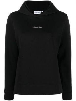 Hoodie à imprimé Calvin Klein noir