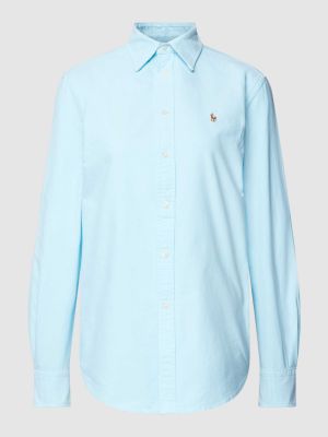 Koszula relaxed fit Polo Ralph Lauren niebieska