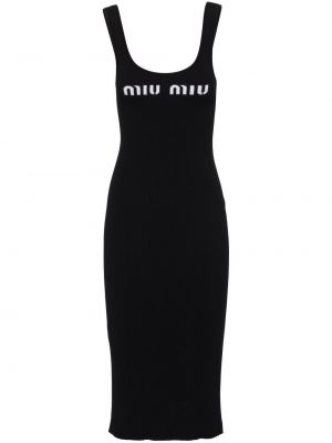 Φόρεμα με σχέδιο Miu Miu