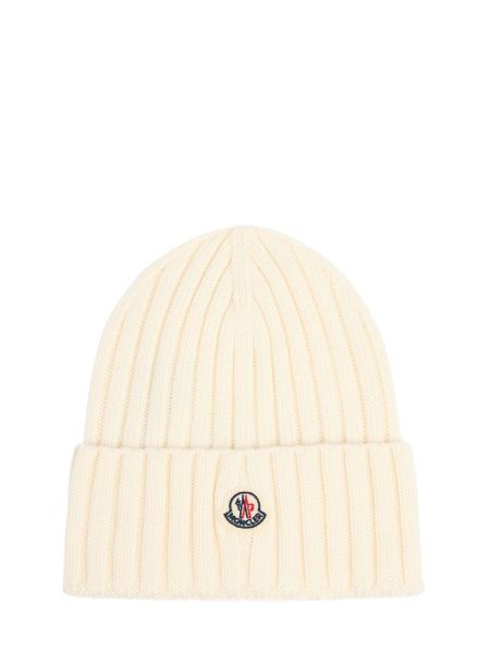 Strikket ull lue Moncler