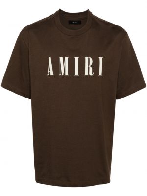 Kokvilnas t-krekls Amiri