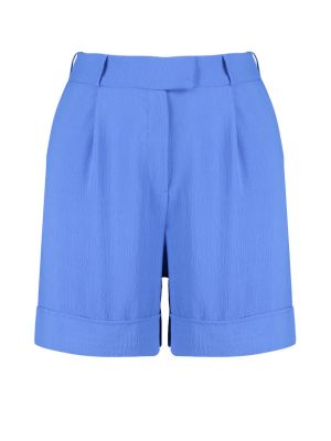 Fonott rövidnadrág Trendyol kék