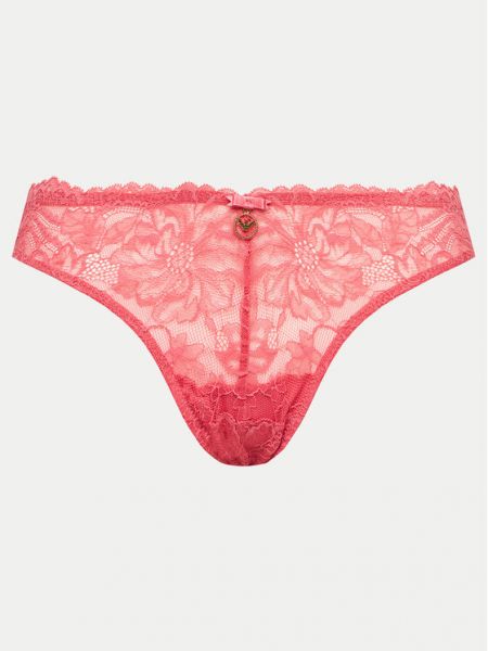Slipy Emporio Armani Underwear różowe