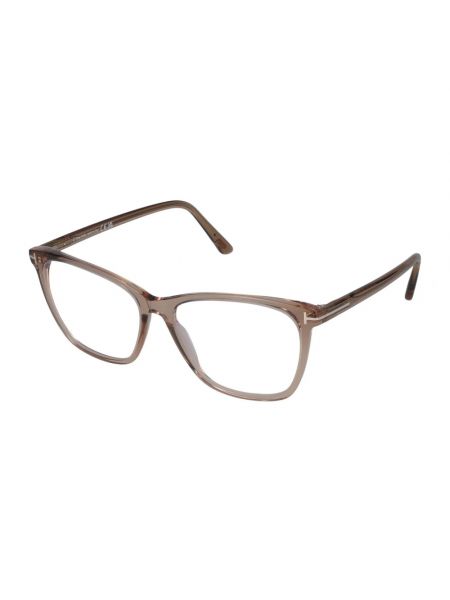 Okulary Tom Ford brązowe
