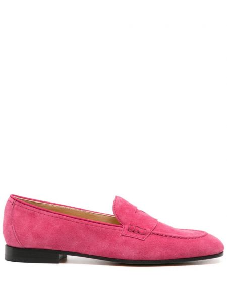 Pantofi loafer din piele de căprioară Doucal's roz