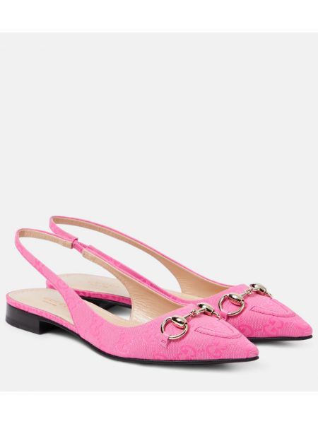 Balerini slingback Gucci roz
