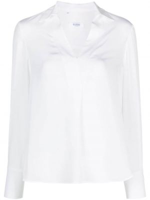 Копринена блуза Barba бяло