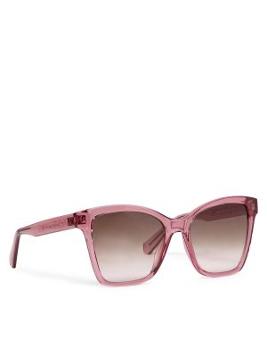 Saulesbrilles Calvin Klein Jeans rozā
