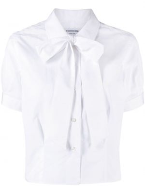 Košile s mašlí Thom Browne bílá