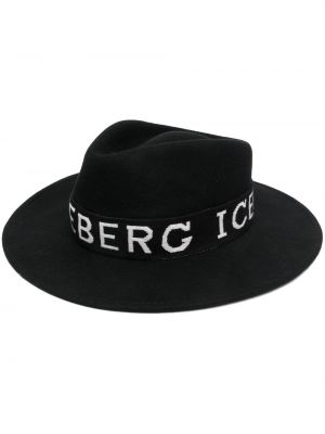 Brodert hatt Iceberg svart