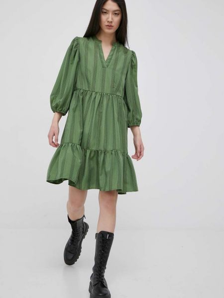 Плаття міні Vila, зелене