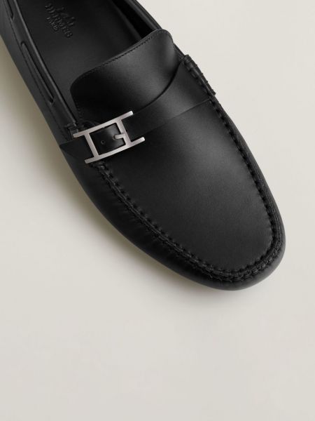 Chaussures de ville en cuir Hermès Pre-owned noir