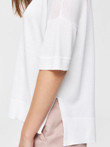 Pull Selected Femme blanc