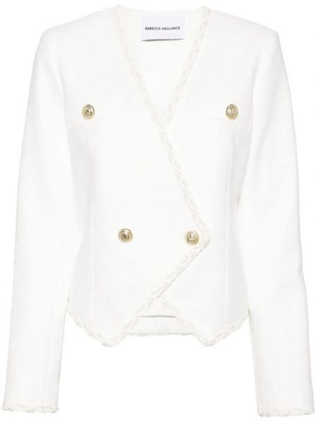 Jachetă lungă Rebecca Vallance alb
