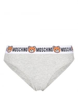 Pantalon culotte Moschino gris