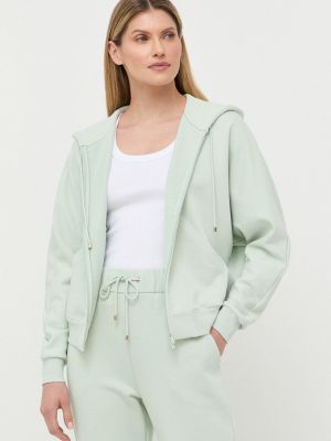 Kapucnis felső Max Mara Leisure sárga