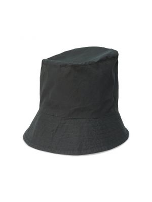 Хлопковая шляпа Engineered Garments черная