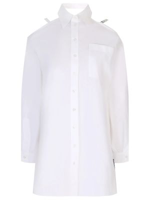Белое платье-рубашка Hugo