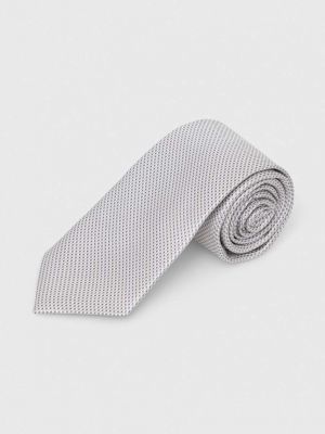 Копринена вратовръзка Michael Kors сиво