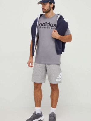 Hoodie s kapuljačom Adidas plava