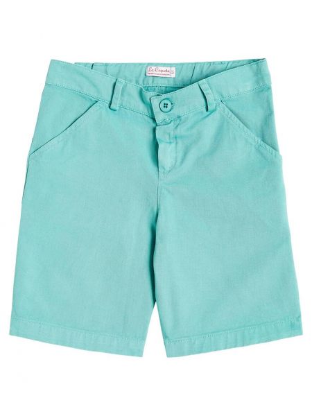 Bomull shorts for gutter La Coqueta blå