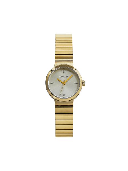 Laikrodžiai su perlais Calvin Klein auksinė