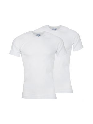 Camiseta de algodón Athena blanco