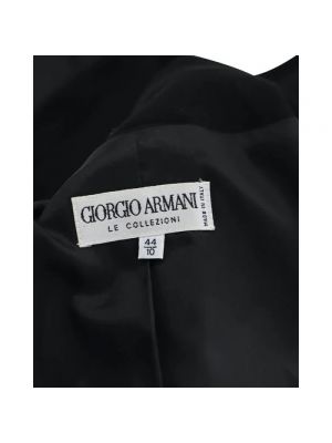 Chaqueta de lana Armani Pre-owned negro