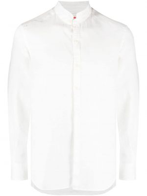 Lněná košile Mc2 Saint Barth bílá