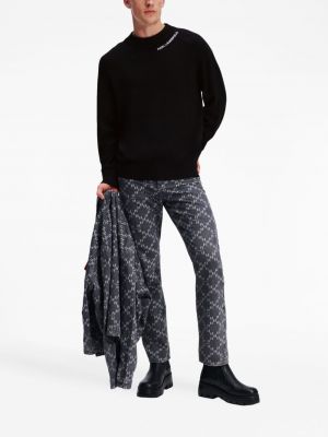 Sweter Karl Lagerfeld czarny