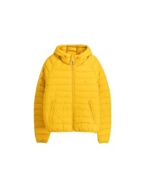 Prijelazna jakna Bershka žuta