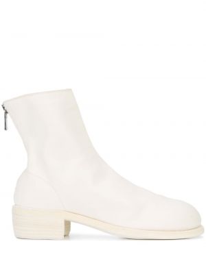 Ankle boots Guidi białe