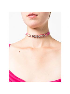 Collar Versace rosa