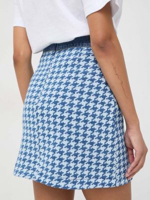 Mini sukně Guess modré