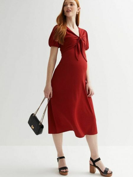 Sukienka New Look Maternity czerwona
