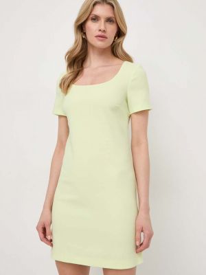 Mini haljina Patrizia Pepe zelena