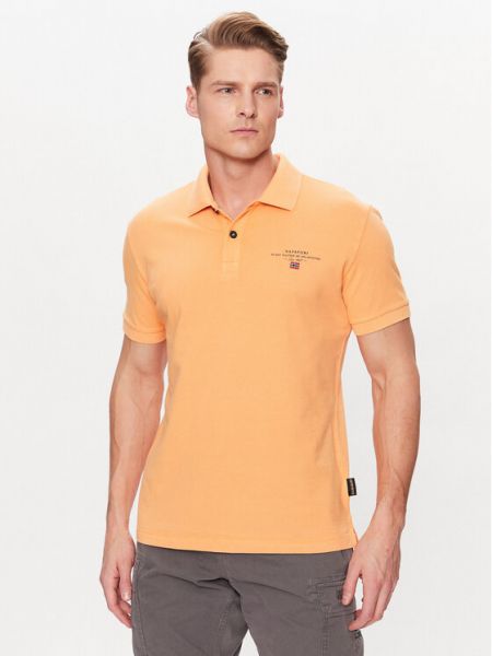 Polo majica Napapijri oranžna