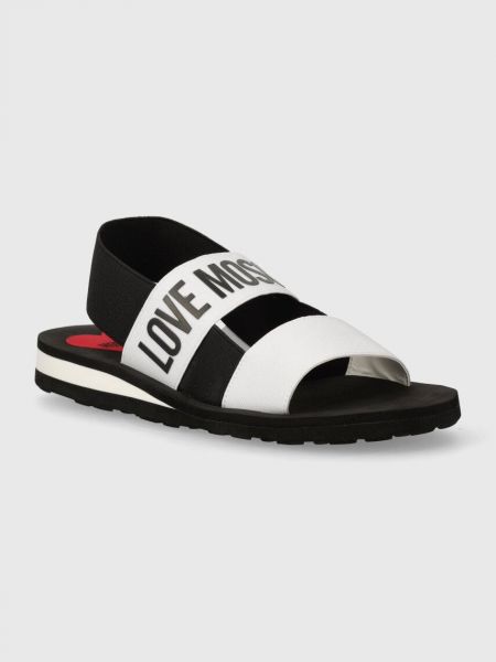 Bílé sandály Love Moschino