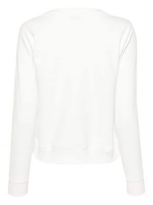 Jersey sweatshirt mit stickerei Dondup weiß