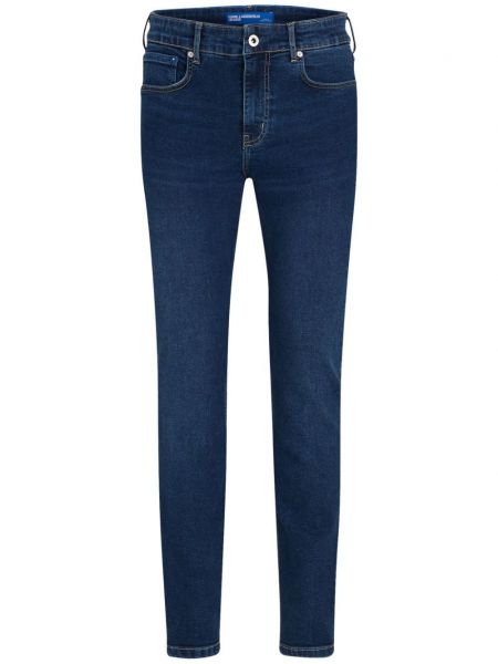 Skinny fit jean pantolon Karl Lagerfeld Jeans mavi