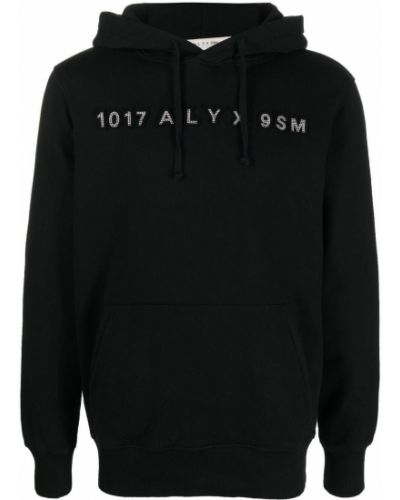 Kapučdžemperis ar radzēm 1017 Alyx 9sm melns