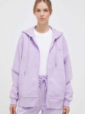 Trening cu glugă Adidas By Stella Mccartney violet