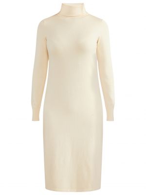 Pletené pletené vlnené šaty Usha White Label biela