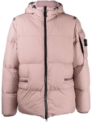 Vattert jakke Stone Island rosa