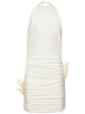Sukienka mini dopasowana z wiskozy z dżerseju Magda Butrym