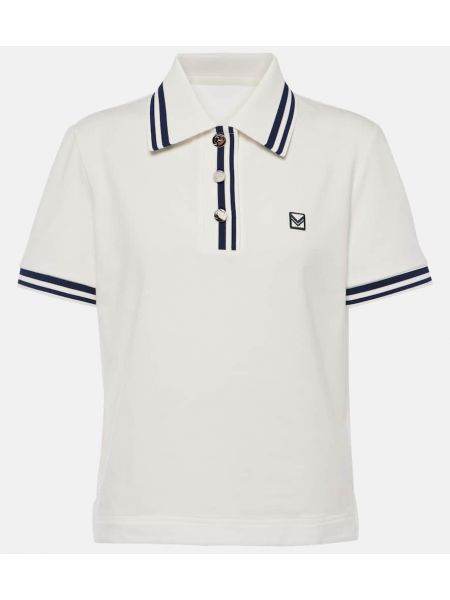 Poloshirt i bomuld Tory Sport hvid